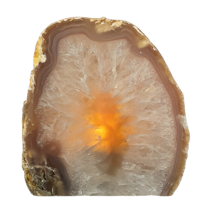 Agaat theelichthouders staand | Brazilië (10)