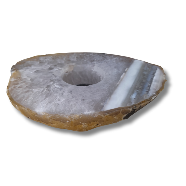 Agaat theelichten liggend | Brazilië (12)