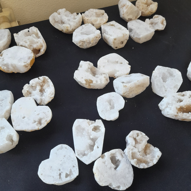 Kwarts Geodes - Torens & Harten Mix – China – ca. 2,7 kg