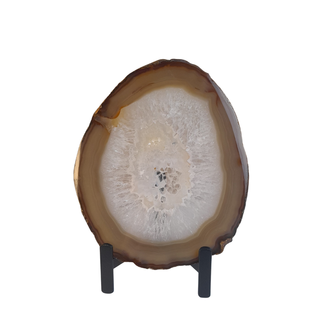 Agaat schijf op standaard | nr 1