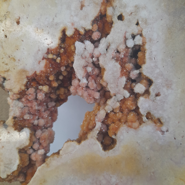 Amethist roze plak op standaard | nr 1