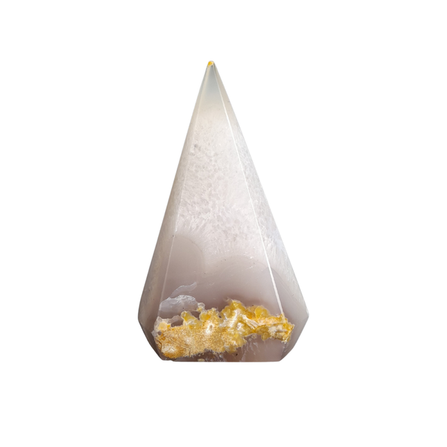 Agaat druzy diamant geslepten | nr 1