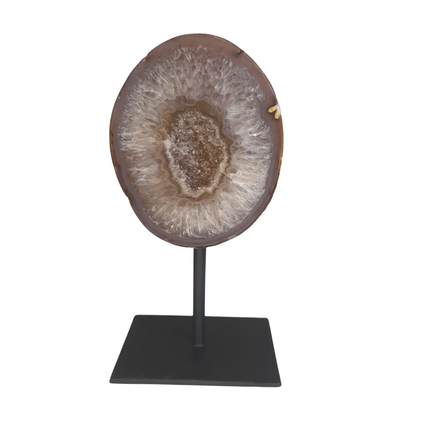 Agaat geode op standaard | nr 1