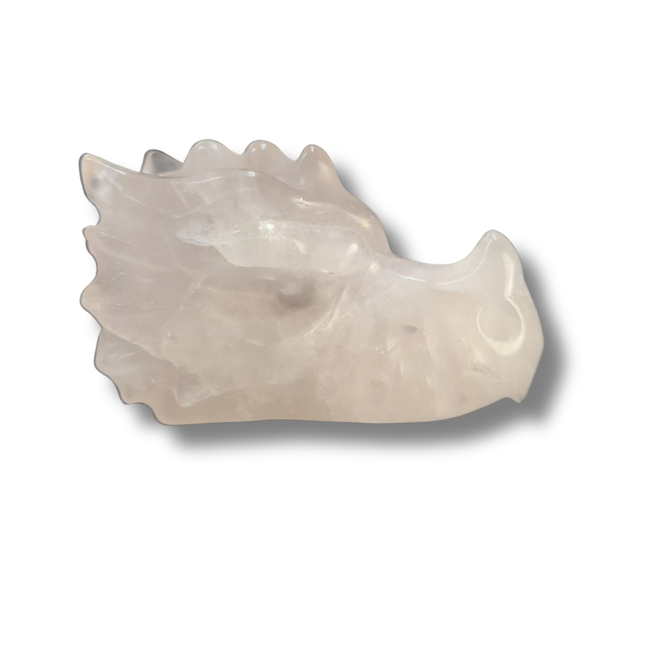 Rozekwarts Draak Carving | klein