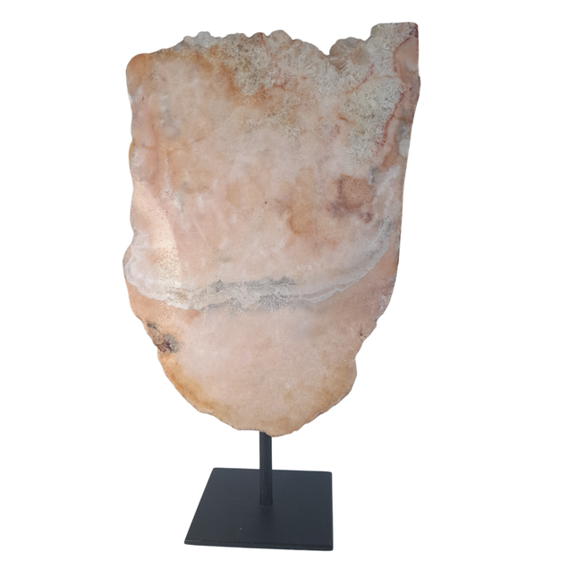 Amethist roze plak op standaard | nr 2