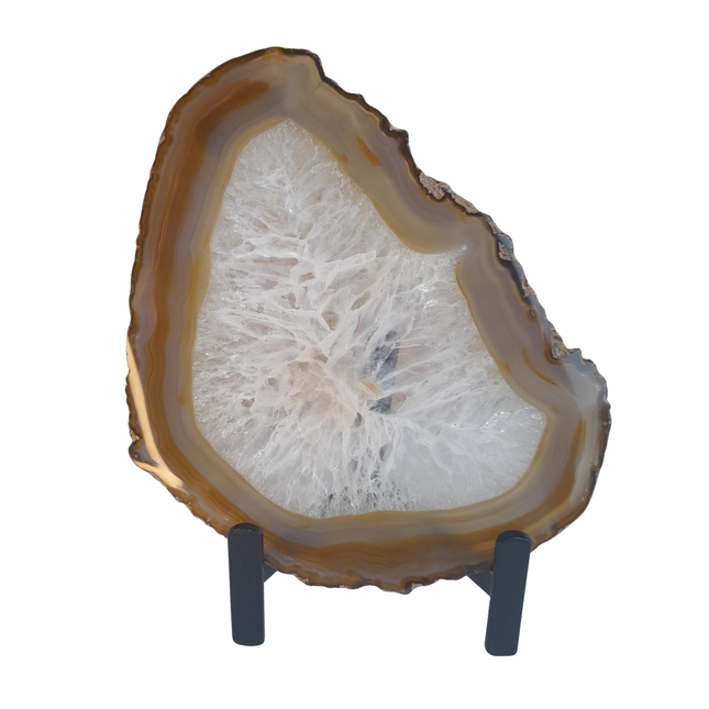 Agaat schijf op standaard | nr 2