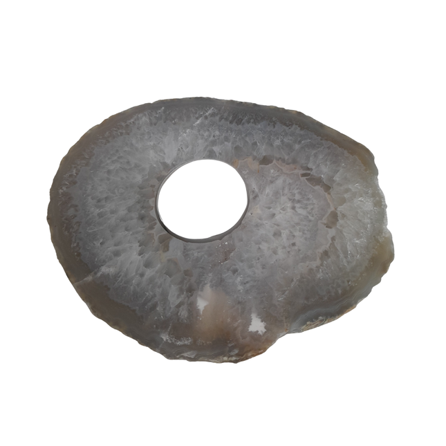 Agaat theelichten liggend | Brazilië (2)