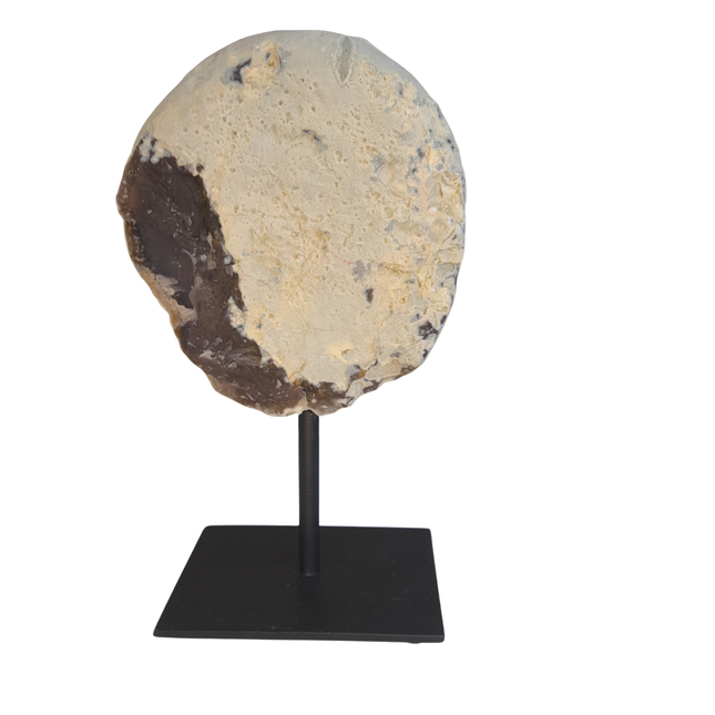 Agaat geode op standaard | nr 3