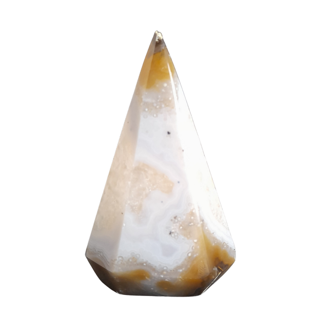 Agaat druzy diamant geslepten | nr 3