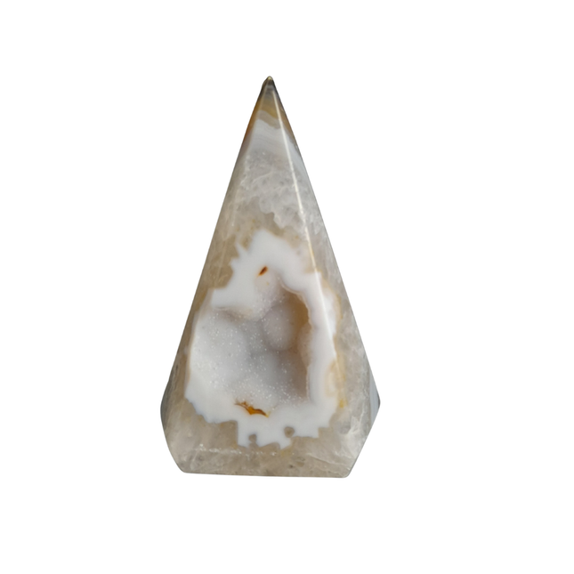 Agaat druzy diamant geslepten | nr 3