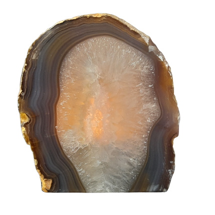 Agaat theelichthouders staand | Brazilië (3)