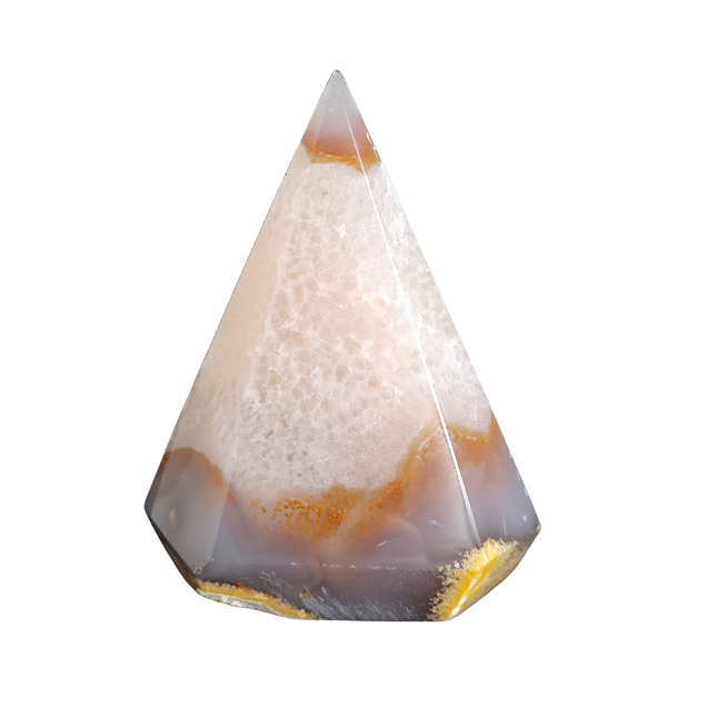 Agaat druzy diamant geslepten | nr 4