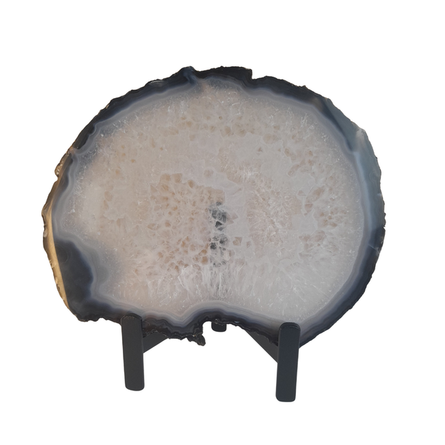 Agaat schijf op standaard | nr 4