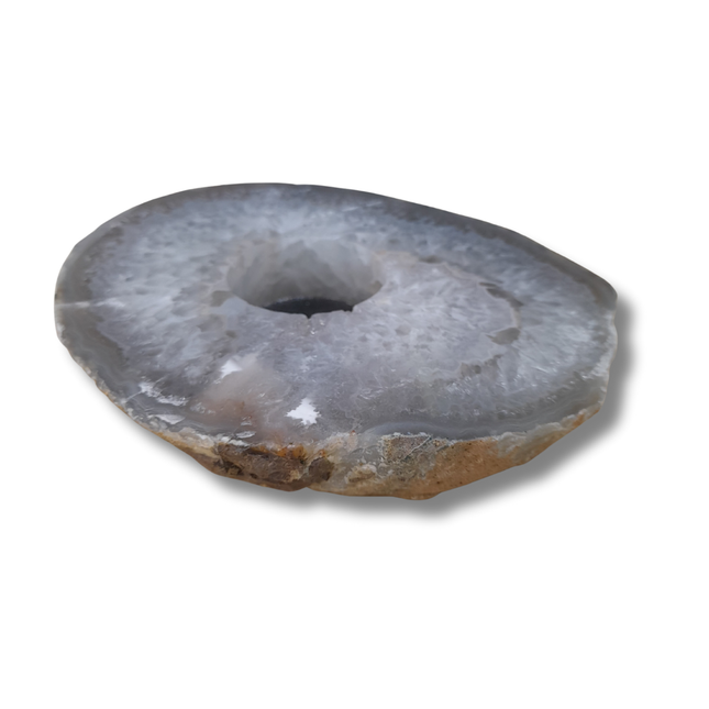 Agaat theelichten liggend | Brazilië (5)