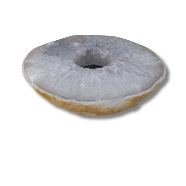 Agaat theelichten liggend | Brazilië (6)