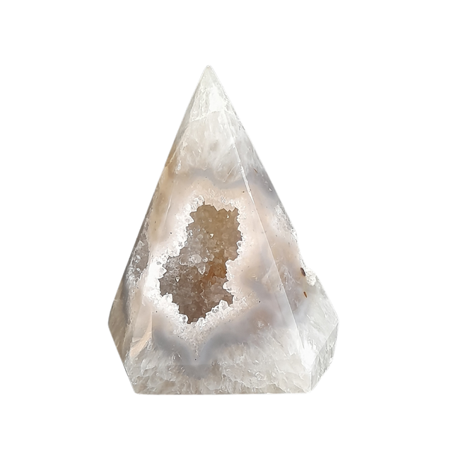 Agaat druzy diamant geslepten | nr 6