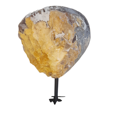 Agaat geode op standaard | nr 6