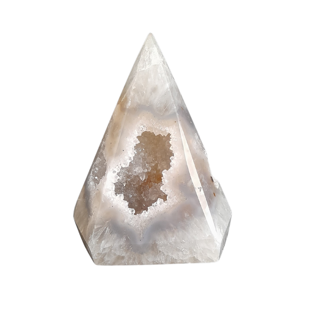 Agaat druzy diamant geslepten | nr 6