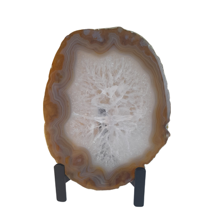 Agaat schijf op standaard | nr 6