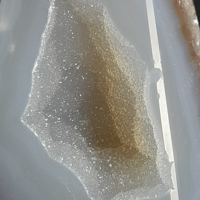 Agaat druzy diamant geslepten | nr 8