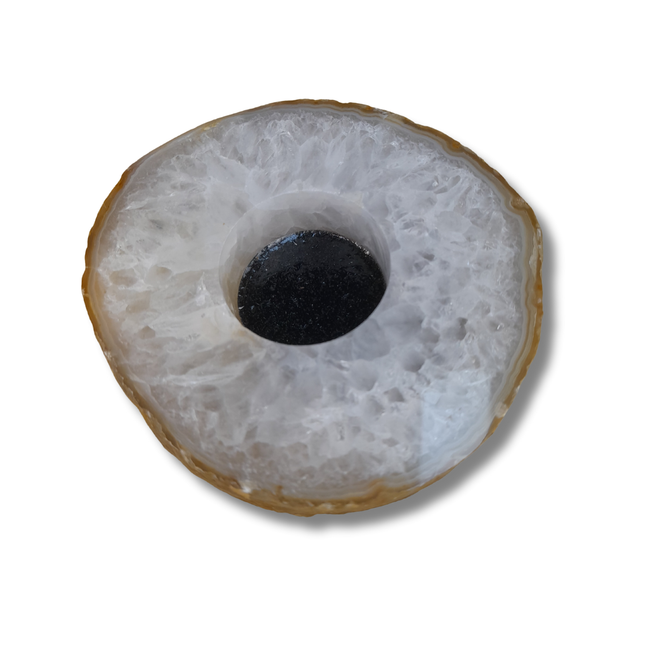 Agaat theelichten liggend | Brazilië (7)