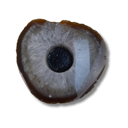 Agaat theelichten liggend | Brazilië (8)