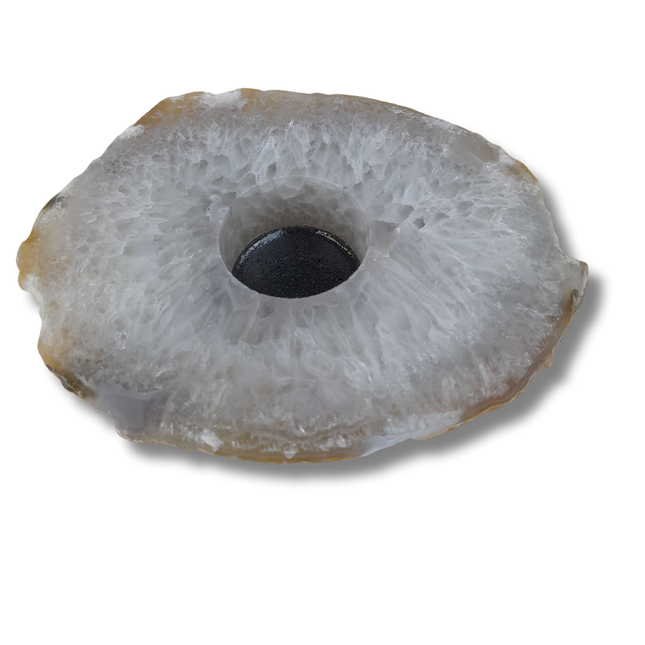 Agaat theelichten liggend | Brazilië (9)