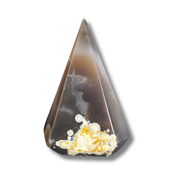 Agaat druzy diamant geslepten | nr 9