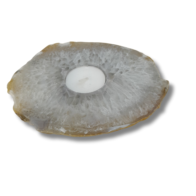 Agaat theelichten liggend | Brazilië (9)