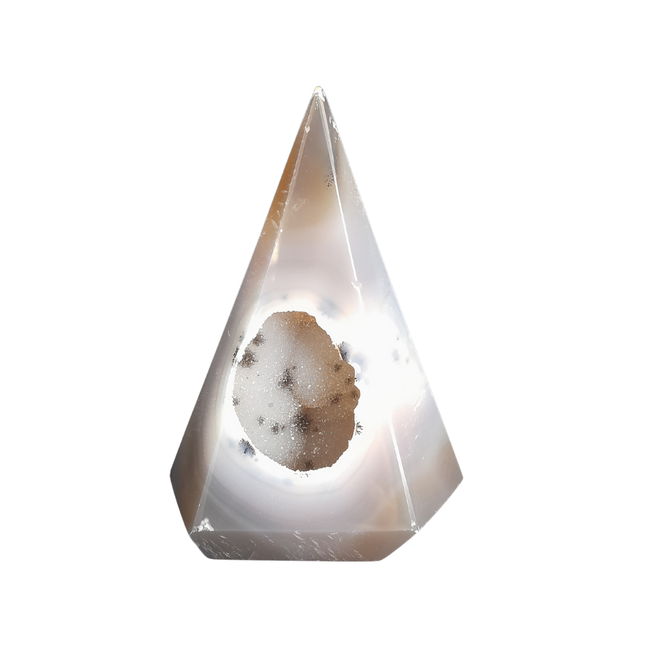 Agaat druzy diamant geslepten | nr 9