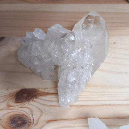 Bergkristal ruwe clusters per kilo