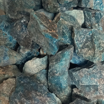Blauwe Apatiet A ruw | Madagaskar | Per 500 gram