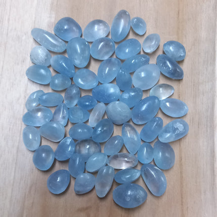 Celestien handgeslepen "trommelstenen" AA per 250 gram