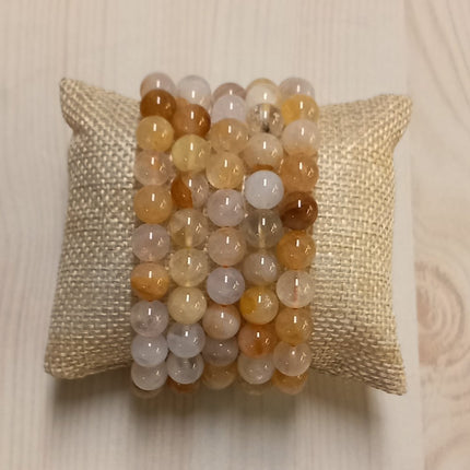 Golden healer 8 mm. kralen armband