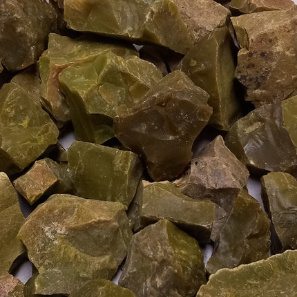 Groene opaal ruw per kilo