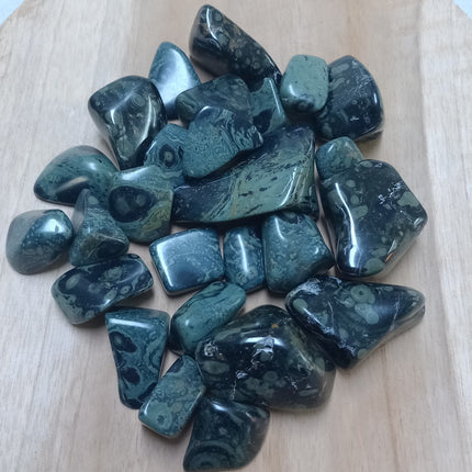 Kambaba jaspis trommelstenen per 250 gram