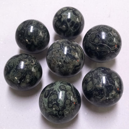 Kambaba jaspis geslepen bollen per kilo