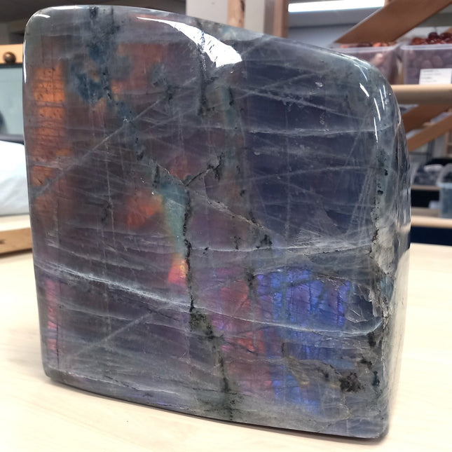 Labradoriet freeform 5,2 kg. | Handgeslepen | Madagaskar