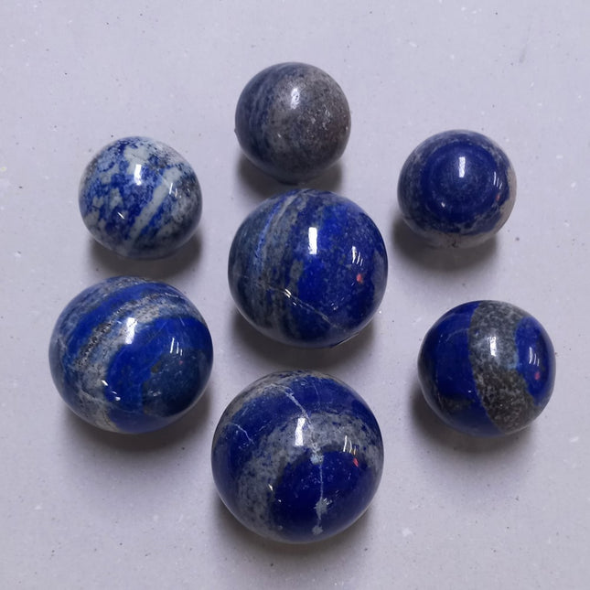Lapis lazuli geslepen bollen per kilo