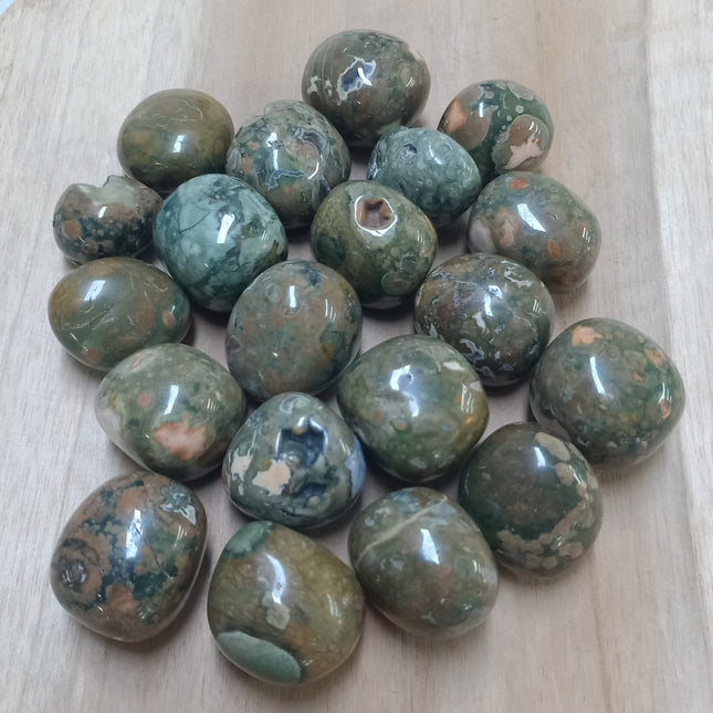 Rhyoliet trommelstenen per 250 gram