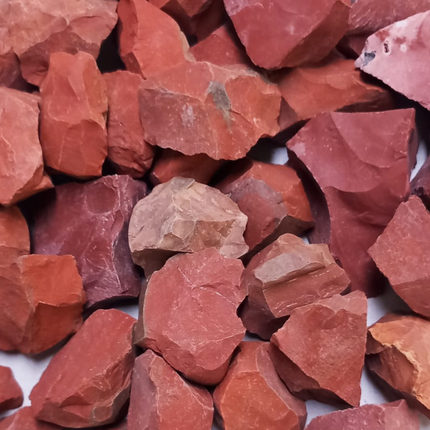 Rode jaspis A ruw – India & Madagaskar – per 500 gram