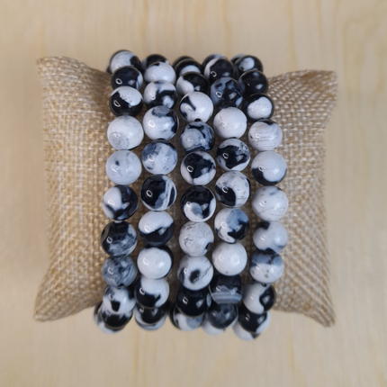 Orka agaat armband 8 mm