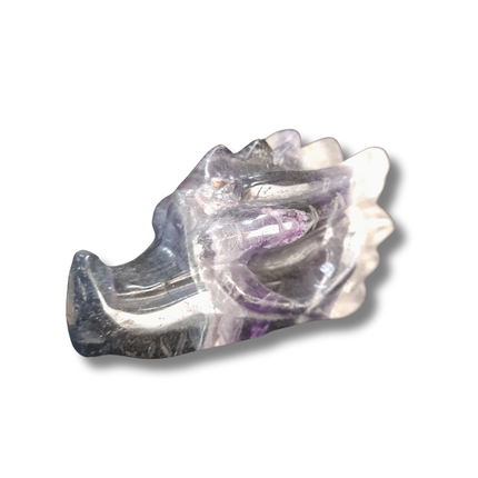 Fluoriet Draak Carving | 10 cm. nr 1