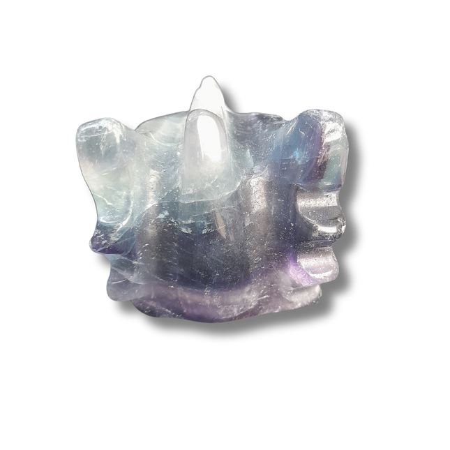 Fluoriet Draak Carving | 10 cm. nr 2