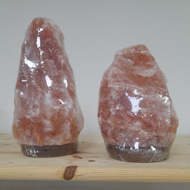 Zoutsteen lamp rood - Pakistan - 2-3 kilo per stuk