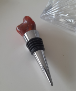 Carneool Wijnstopper | Madagaskar