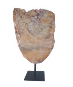 Amethist roze plak op standaard | nr 2