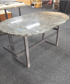 Alternative view of Labradoriet tafel | 85x140 cm | Madagaskar