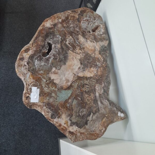 Alternative view of Versteend Hout Tafel | 82x50 cm | 43,6 kg | Madagaskar