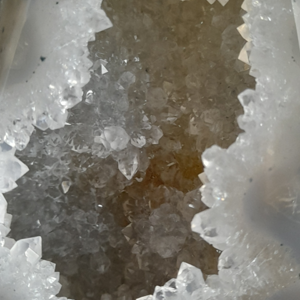 Alternative view of Agaat druzy diamant geslepten | nr 6